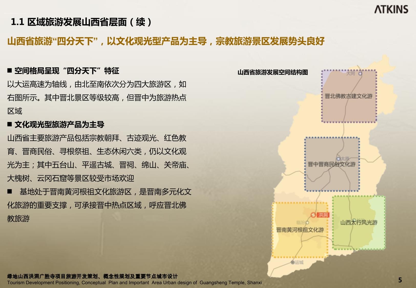 阿特金斯-山西綠地洪洞廣勝寺項(xiàng)目旅游開發(fā)策劃概念性規(guī)劃